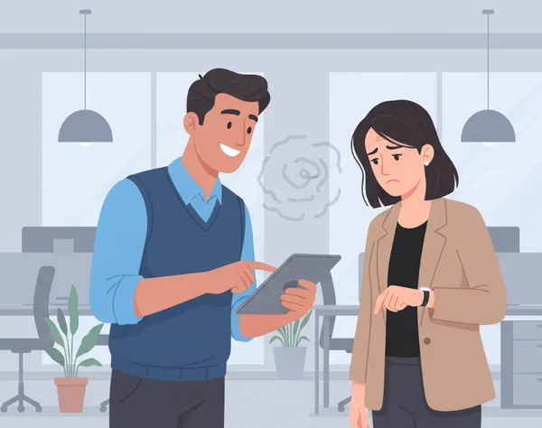 Subtle manipulation in an office environment