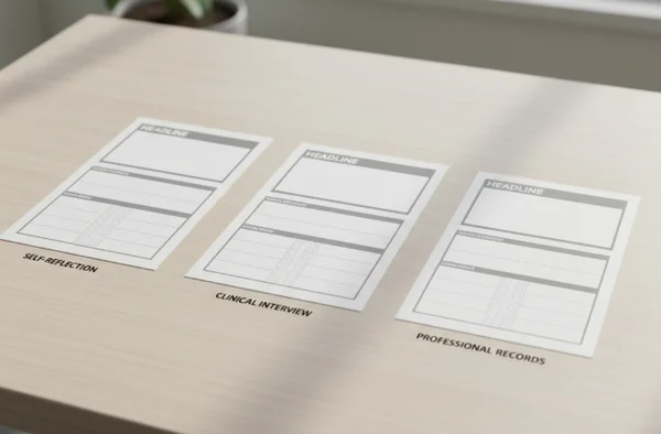 Structured assessment cards